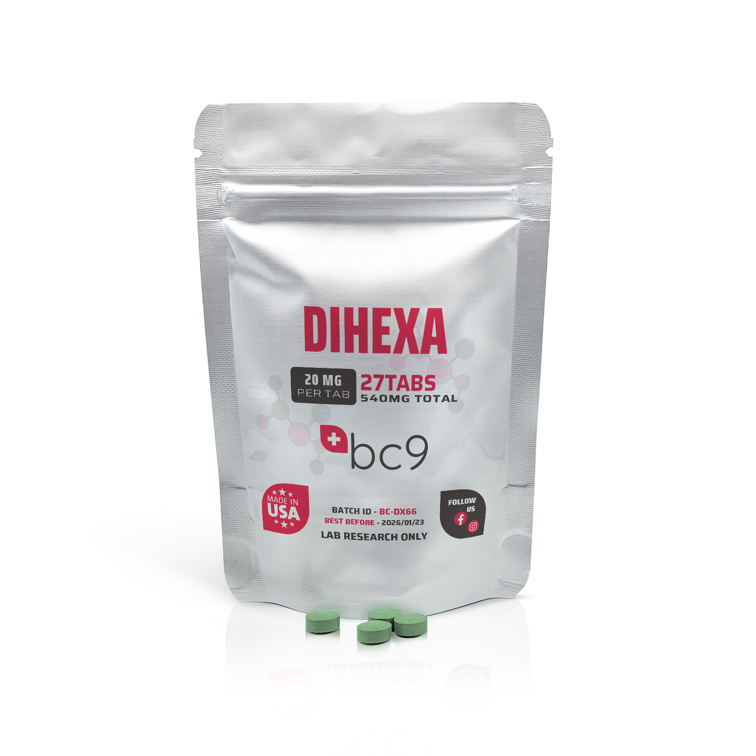 Dihexa Tablets For Sale | Fast Shipping | BC9.org
