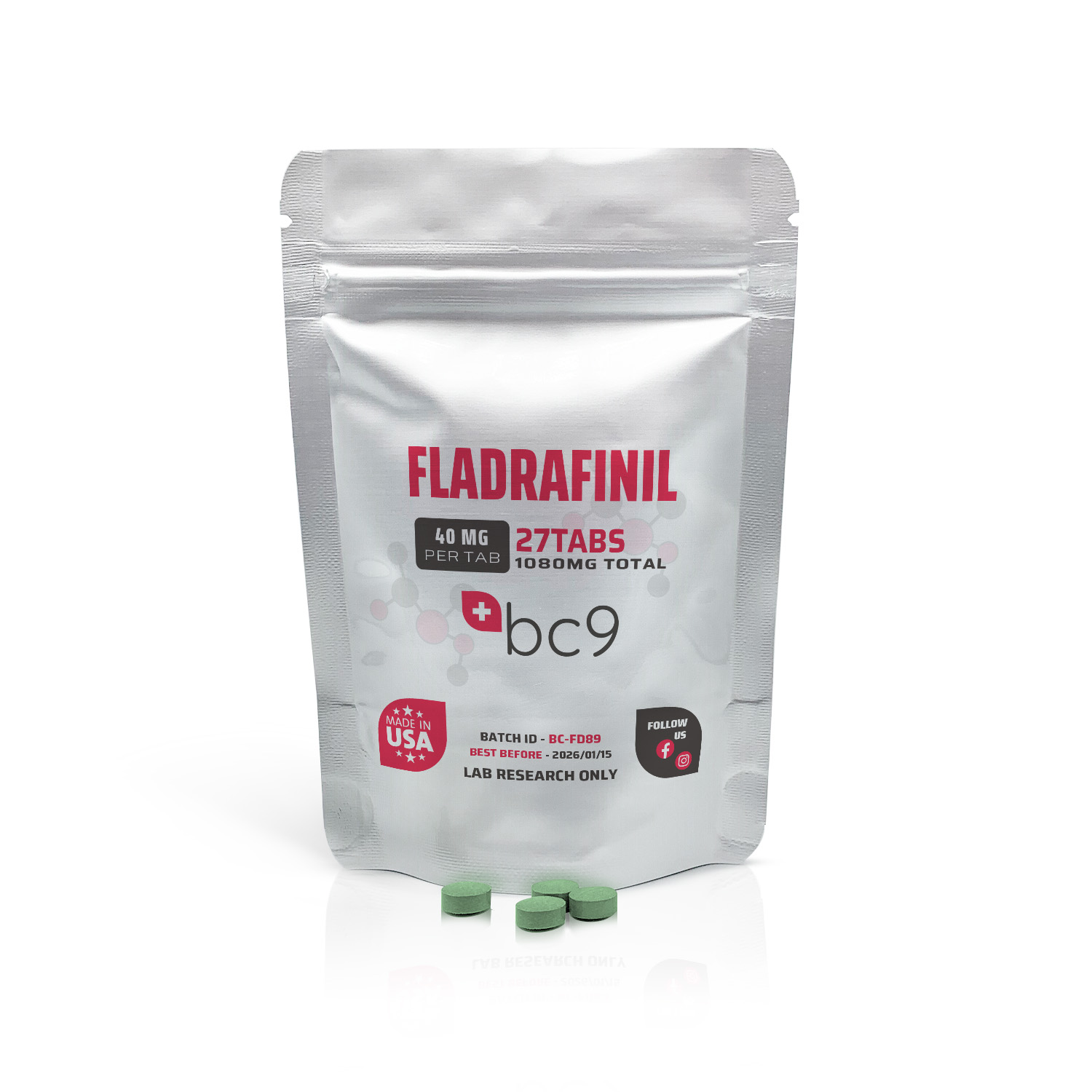 Fladrafinil Tablets For Sale | 3rd Party Tested | BC9.org