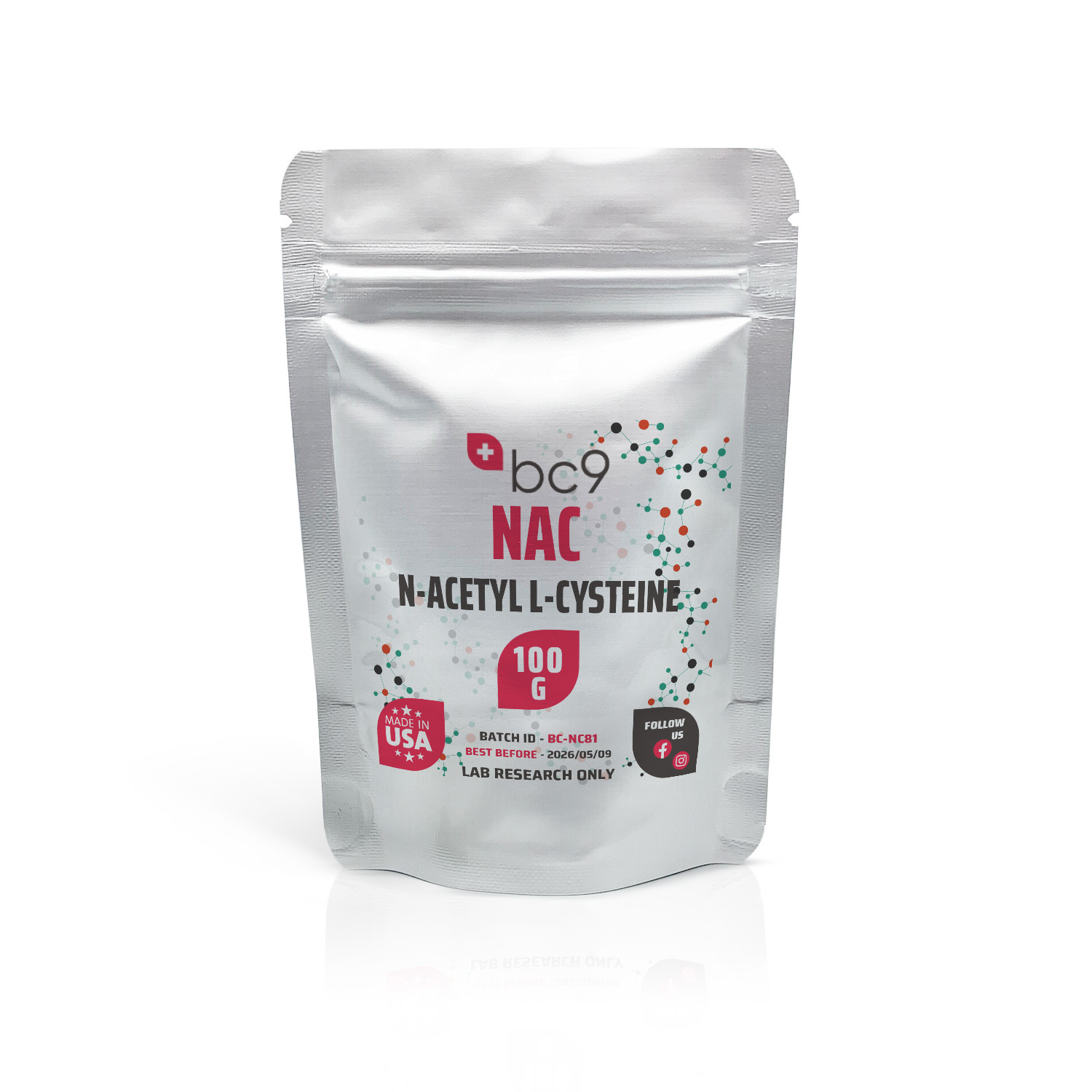 N-Acetyl L-Cysteine (NAC) for Sale | Fast Shippping | BC9.org