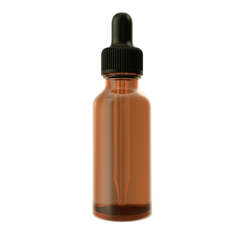 Amber Glass Bottle with Dropper 30ml