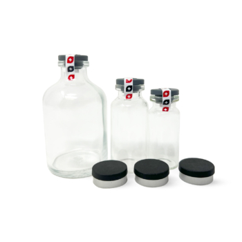 Sterilized Bottles With Crimp Seal